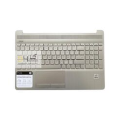 Teclado Hp Pavilion Tapa Mouse Gris Plata 15-dw000 15-dw
