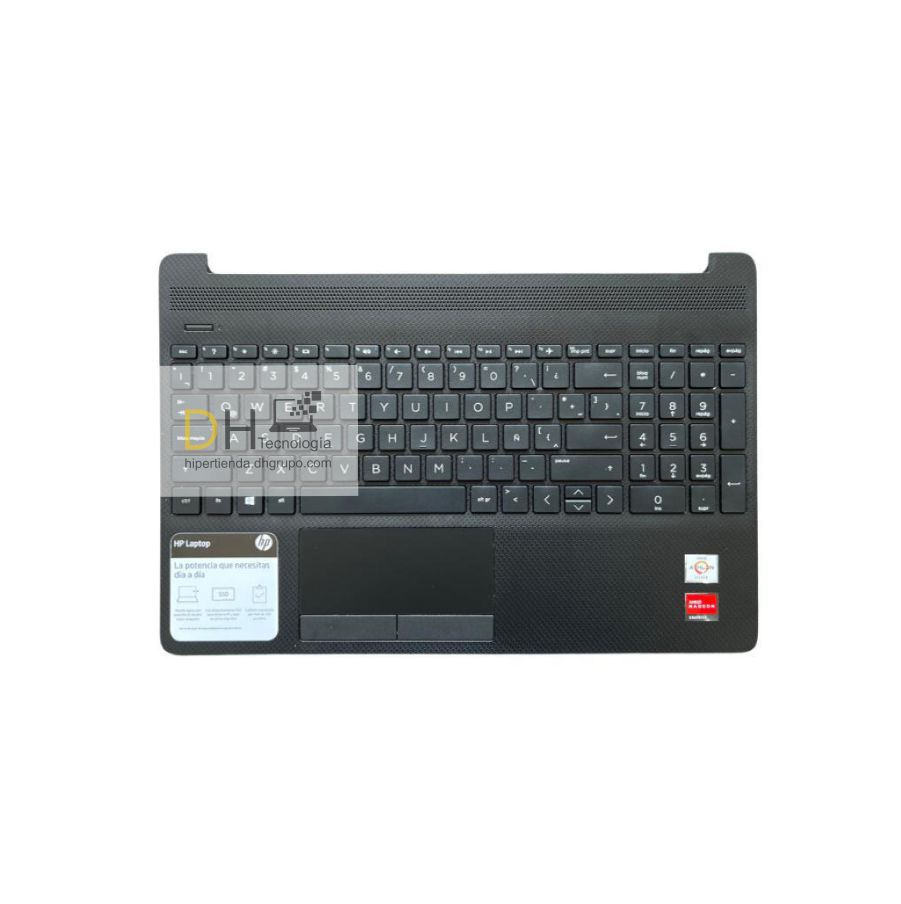 Teclado Hp Pavilion Tapa Mouse Negro Oscuro 15-gw000 15-gw